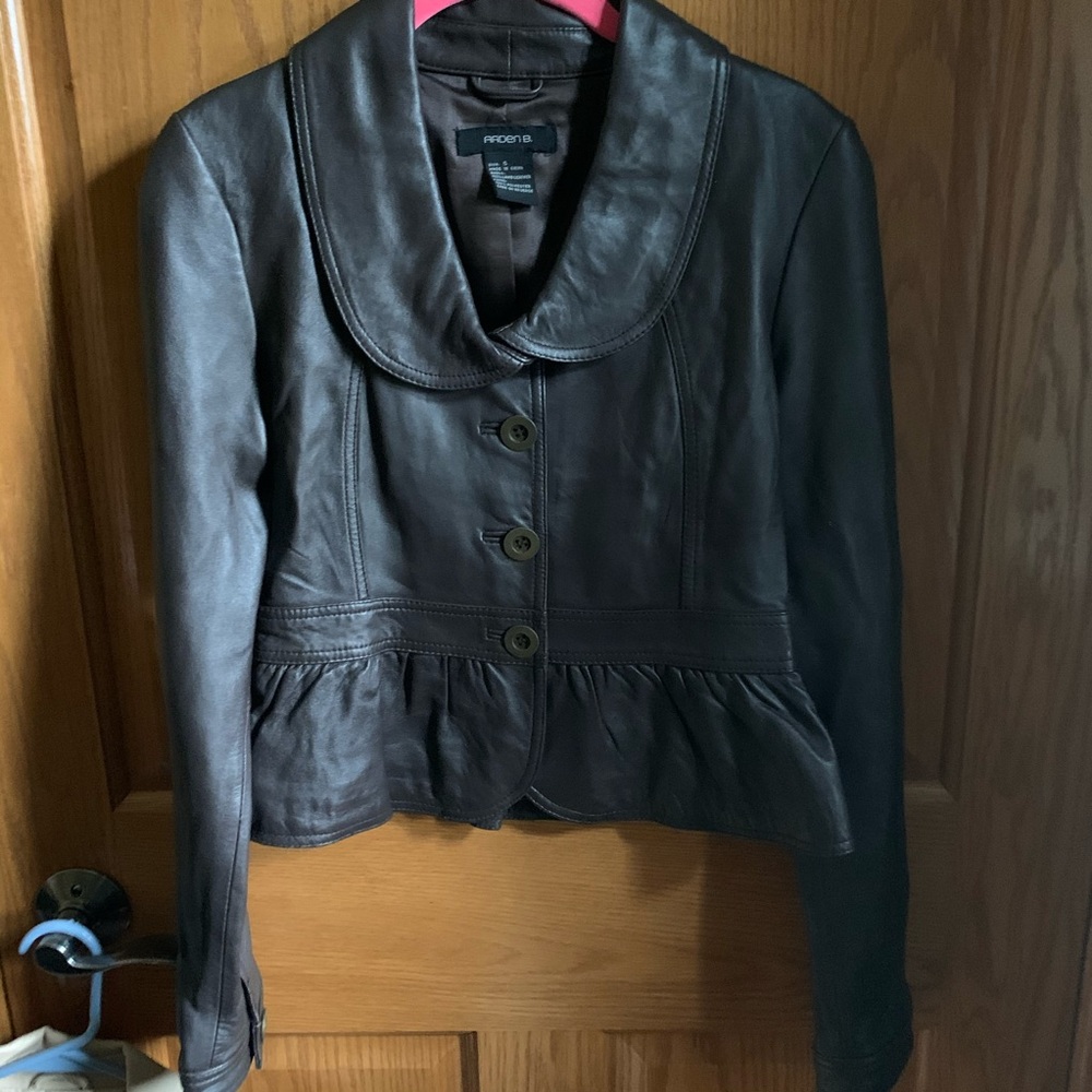 Arden B Genuine Leather Jacket